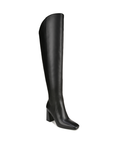 Naturalizer Lyric Wide Calf Over-the-knee Boots In Black