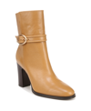 Franco Sarto Informa Wren Dress Booties In Tan Leather
