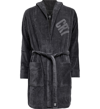 CR7 MEN'S MODERN CUT COTTON BATHROBE