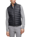 Hugo Boss Boss By  Men's Logo Packable Gilet Vest In Black
