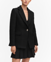 Mango Veste In Black