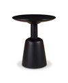 Furniture Nels 18" Wood Round End Table In Mango Wood