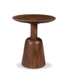 Shop Furniture Nels 16" Acacia Wood Round End Table