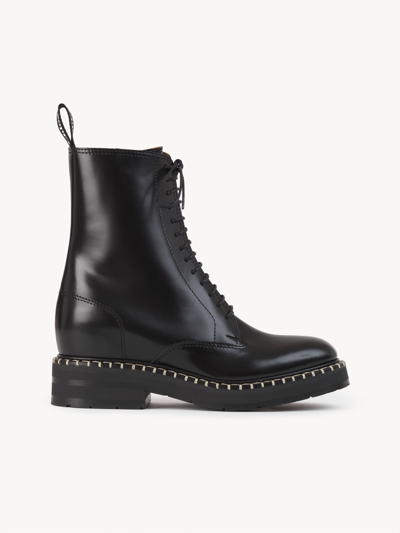 Chloé Black Noua Ankle Boots