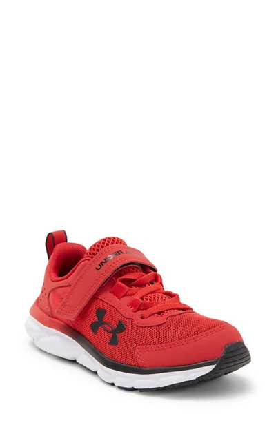 Under Armour Kids' Bps Assert 9 Running Sneaker In Red/white/black