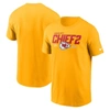 Nike Kansas City Chiefs Local Essential  Men's Nfl T-shirt In Gold