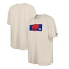 NEW ERA NEW ERA  CREAM BUFFALO BILLS THIRD DOWN BIG & TALL HISTORIC T-SHIRT