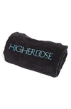 Higherdose Sauna Blanket Towel Insert In Black