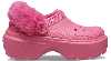 Crocs Stomp Lined Clog In Hyper Pink