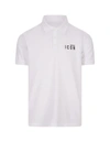 Dsquared2 Icon Polo Shirt In White