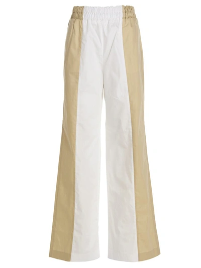 FABIANA FILIPPI FABIANA FILIPPI LOOSE LEG TWO-COLOR PANTS