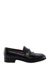 Gucci Leather Loafer In Black