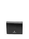 Furla Camelia Leather Wallet In O6000 Nero