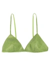 Nué Triangle Bra In Green