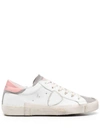PHILIPPE MODEL PHILIPPE MODEL PARIS LOW SNEAKERS - WHITE AND