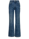 AMISH AMISH KENDALL BLUE COTTON JEANS