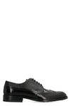 Tod's Lace-up Leather Brogues In Black