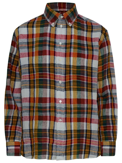 Polo Ralph Lauren Multicolor Linen Shirt In Multicolour