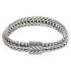 John Hardy Sterling Silver Classic Chain Kami Woven Link Bracelet In Silver-tone