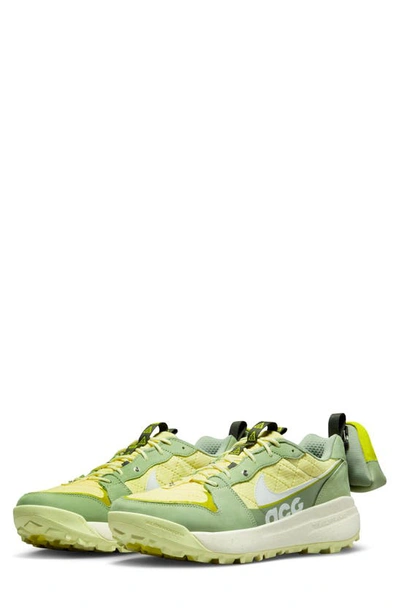 Nike Acg Lowcate X Future Movement Hiking Sneaker In Green