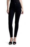 L Agence Monique High Rise Skinny Jeans In Jet