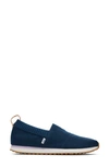 Toms Women's Alpargata Resident Slip-on Trainer Sneakers In Majolica Blue Heritage Canvas