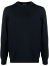 Roberto Collina Drop-shoulder Sweater In Blue
