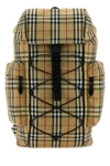 BURBERRY BURBERRY MAN EMBROIDERED NYLON MURRAY BACKPACK