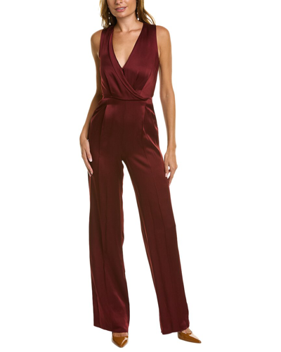 Max Mara Studio Alamaro Jumpsuit In Red