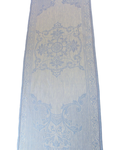French Home Linen Astra Table Runner In Ivory