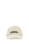 ISABEL MARANT ISABEL MARANT WOMAN MALANGE IVORY COTTON TEDJI BASEBALL CAP