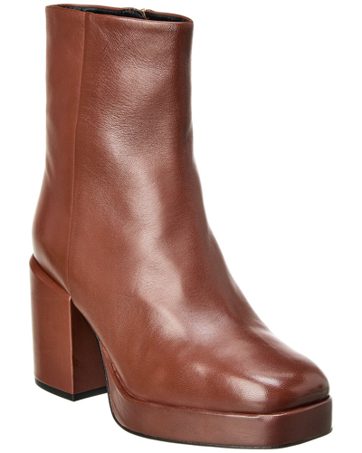 Seychelles Sweet Lady Leather Platform Boot In Brown