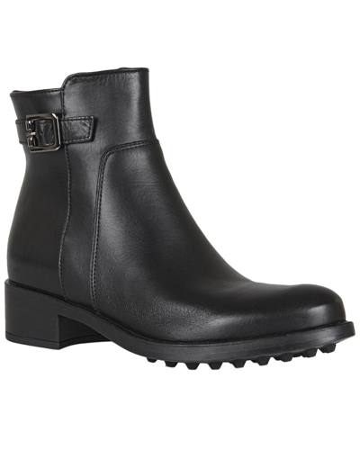 La Canadienne Shelby Leather Bootie In Black