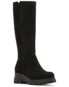La Canadienne Helene Genuine Shearling Waterproof Boot In Black