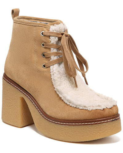 Sam Edelman Shaw Leather Bootie In Brown