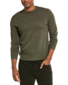 Theory Hilles Cashmere Crewneck Sweater In Green