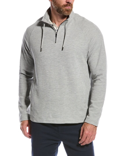 Ted Baker Drover Funnel Neck Sweatshirt In Grey