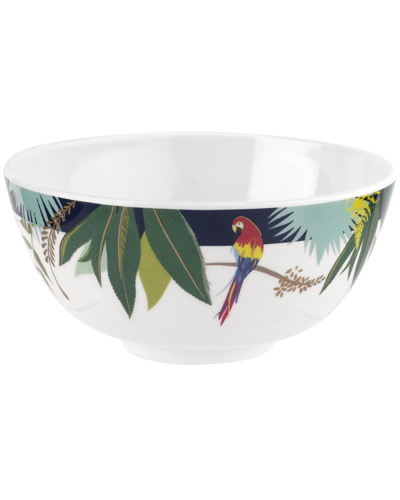 Portmeirion Parrot Collection Set Of Four 6in Melamine Bowl