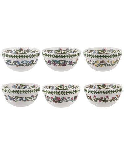 Portmeirion Set Of 6 Botanic Garden Large Stacking Bowls