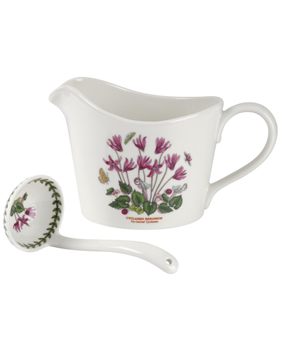 Portmeirion Botanic Garden Sauce Jug & Ladle Set