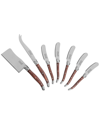 French Home Laguiole Cheese 7-piece Knife And Spreader Set With Handles