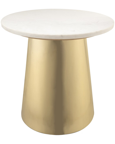 Tov Furniture Bleeker Side Table In Gold