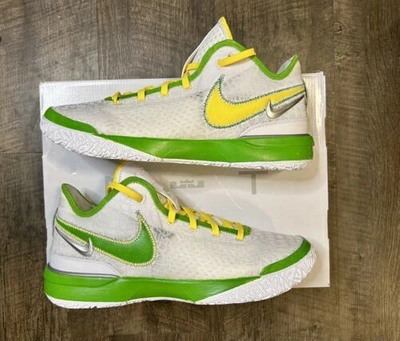 Pre-owned Nike Lebron Nxxt Gen Oregon Ducks Pe Custom 1/1 Brand | Exclusive In Green