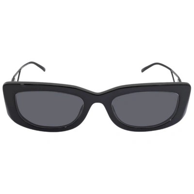 Pre-owned Prada Women's Pr 14ys 1ab5s0 Black Frame Dark Grey Lens Sunglasses Msrp $475 In Gray