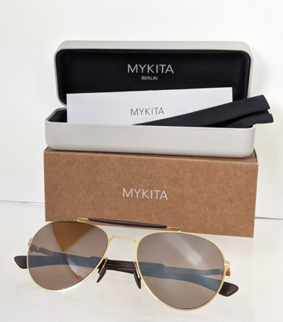 Pre-owned Mykita Brand Authentic  Sunglasses Mylon Hybrid Sloe 55mm Frame In Brown