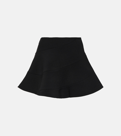 Alaïa A-line Miniskirt In Black