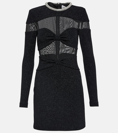 Rebecca Vallance Simone Mini Dress In Black