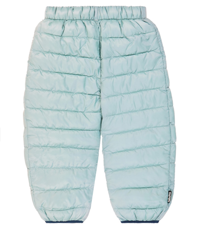 Molo Babies' Blue Water-repellent Padded Trousers