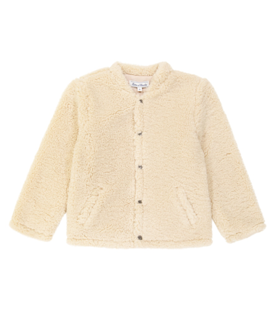 Tartine Et Chocolat Kids' Faux Fur Coat In Beige