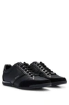 Hugo Boss Boss Saturn Low Top Sneaker In Black